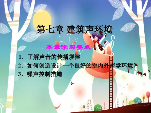 建筑声环境PPT教学课件
