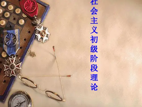 社会主义初级阶段理论PPT展示