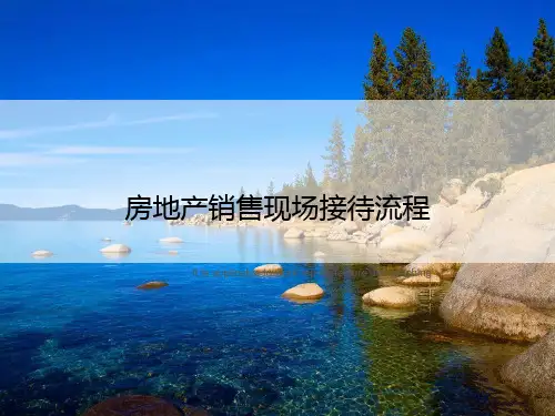房地产销售现场接待流程
