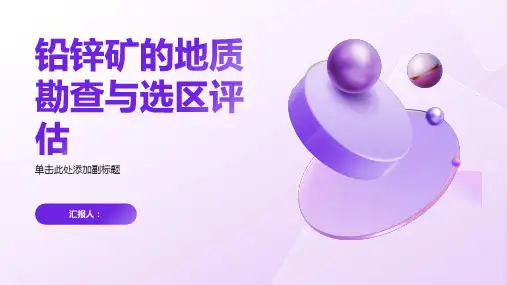 铅锌矿的地质勘查与选区评估