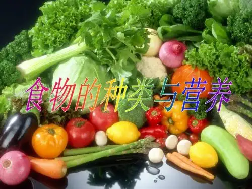 食物的种类与营养