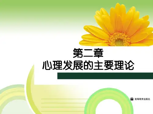 [教育学]第二章 心理发展的主要理论