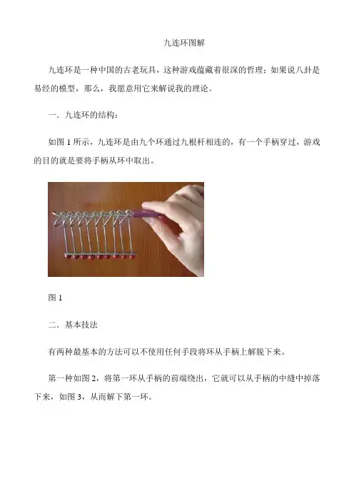 九连环图解