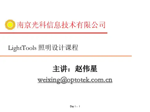LightTools  小面反光杯的设计