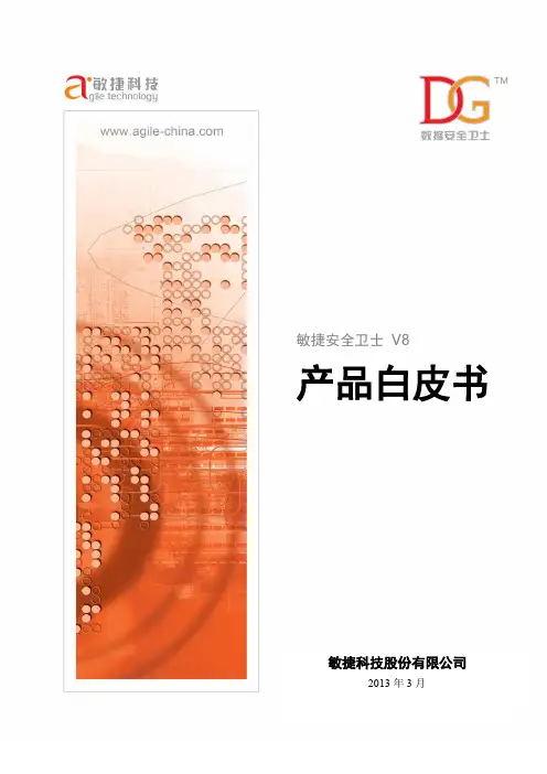 敏捷科技安全卫士Agile DG V8 白皮书(pro)