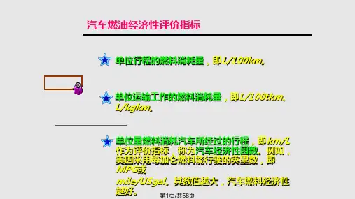 纵向动力学PPT课件可编辑全文