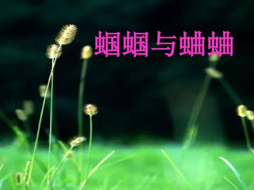 人教版九年级《蝈蝈与蛐蛐》《 夜》课件
