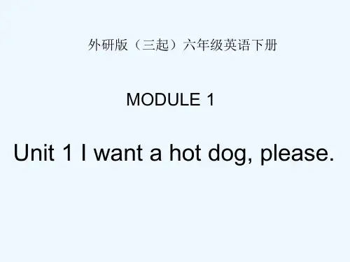 六年级英语下册-Module-1-Unit-1(4)课件-外研版(三起)