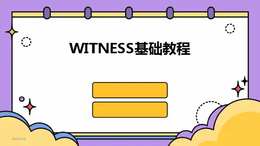 WITNESS基础教程(2024)