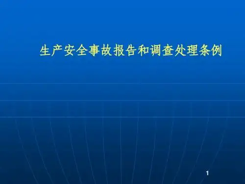 2019最新mA生产安全事故报告和调查处理条例物理