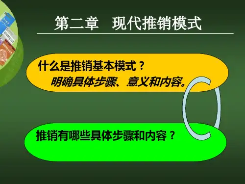 四种推销模式