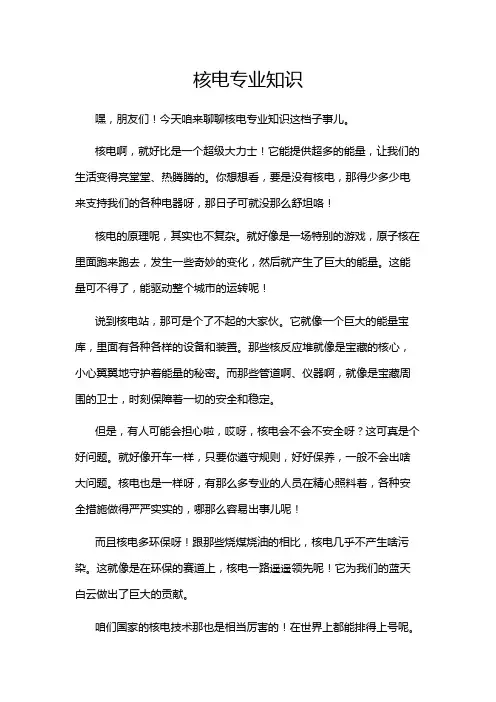 核电专业知识