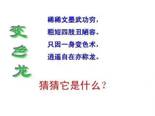 《变色龙》