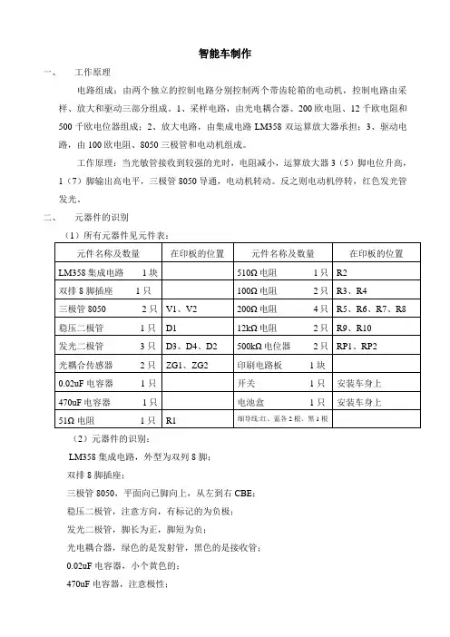 智能车制作