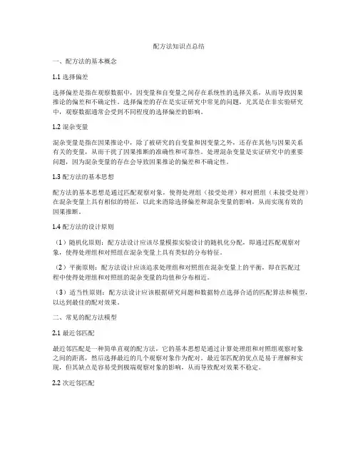 配方法知识点总结