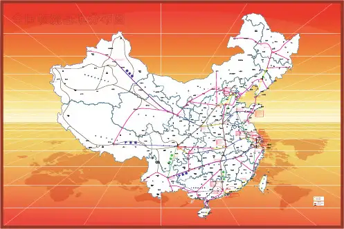 全国物流基地分布图 加地图 