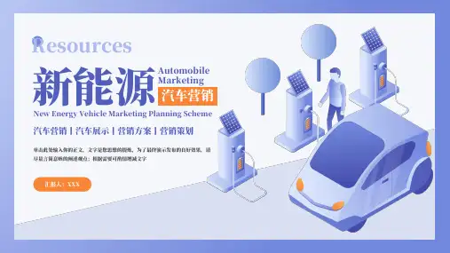 汽车营销PPT模板