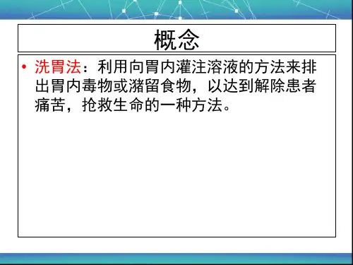 洗胃机应用-PPT课件