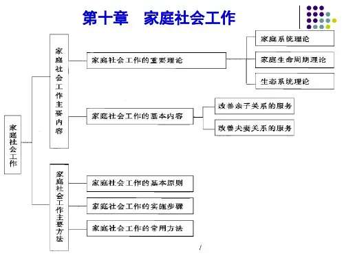 第十章 家庭社会工作