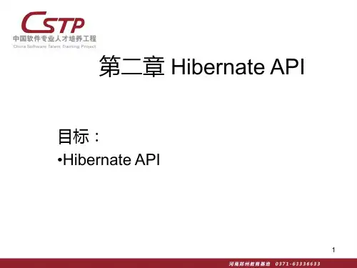 经典heibernate教程从入门到精通CSTPHibernate02(第二篇共四篇)PPT课件