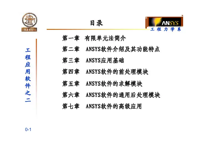 Ansys简介