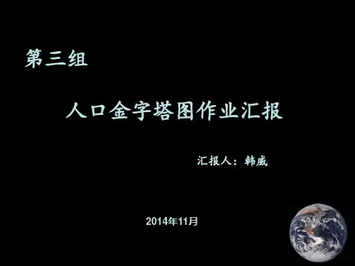 中国第六次人口普查人口金字塔图