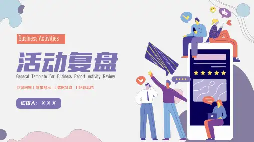 活动复盘PPT模板