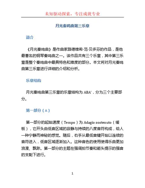 月光奏鸣曲第三乐章 (2)