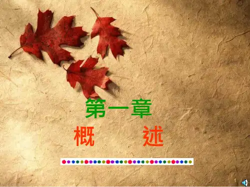 人工智能概述ppt课件