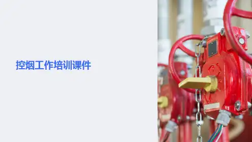 控烟工作培训课件