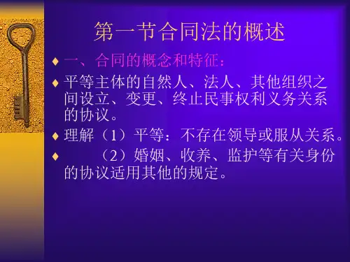 经济法课件第二章合同法