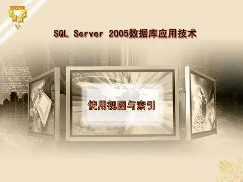 第7章使用视图与索引