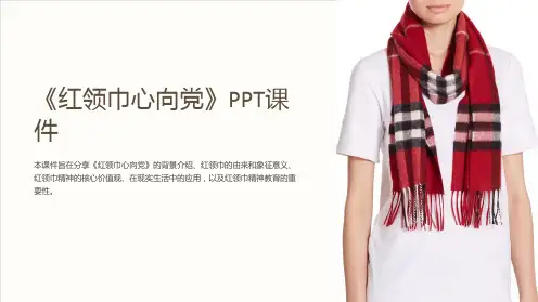 《红领巾心向党》课件