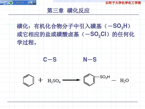 精细有机合成单元反应与合成设计第三章.