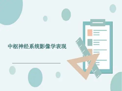 中枢神经系统影像学表现