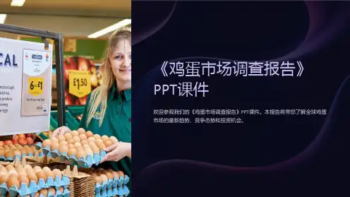 《鸡蛋市场调查报告》课件