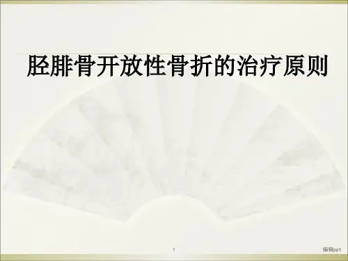 胫腓骨开放性骨折的治疗原则