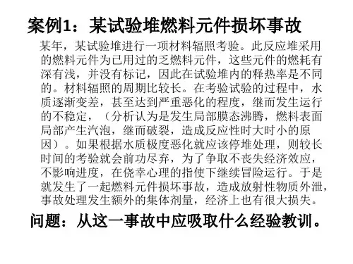 核安全案例分析