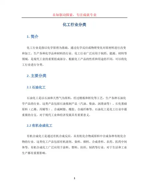 化工行业分类 (3)