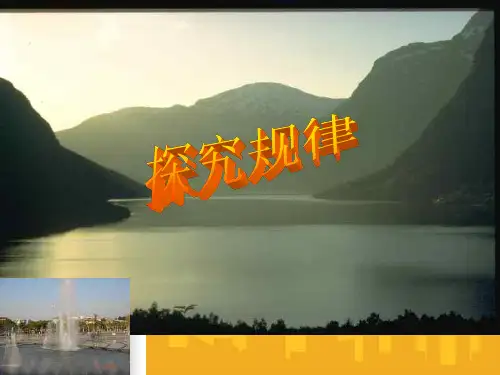华师大版七年级数学 探究规律 课件PPT资料优秀版