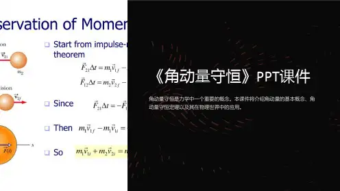《角动量守恒》课件