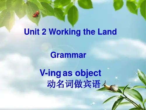 人教高中英语必修4Unit2Grammar(共23张PPT)