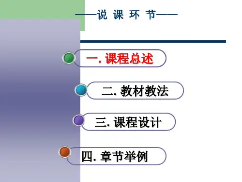 大学物理说课ppt课件