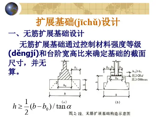 某基础工程扩展基础设计方案