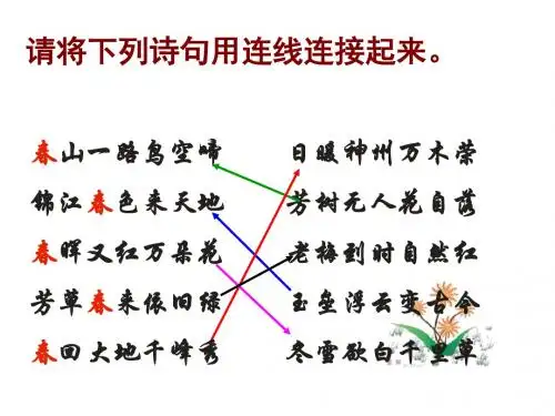 高中语文高考对联 (共31张PPT).ppt(1)