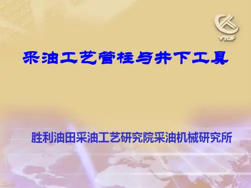 采油管柱与井下工具讲座