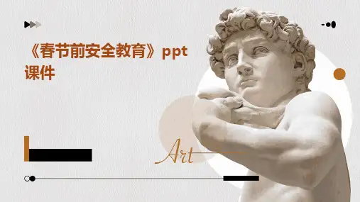 《春节前安全教育》PPT课件