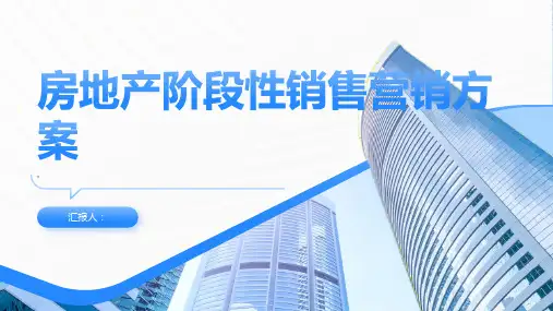 房地产阶段性销售营销方案