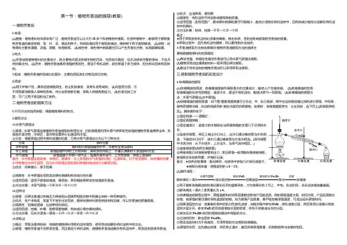 高中生物第一节：植物芳香油的提取(教案)word