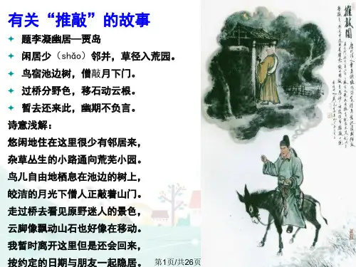词语辨析专题PPT课件
